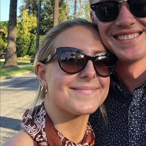 Authentic Prada Cat Eye Sunglasses